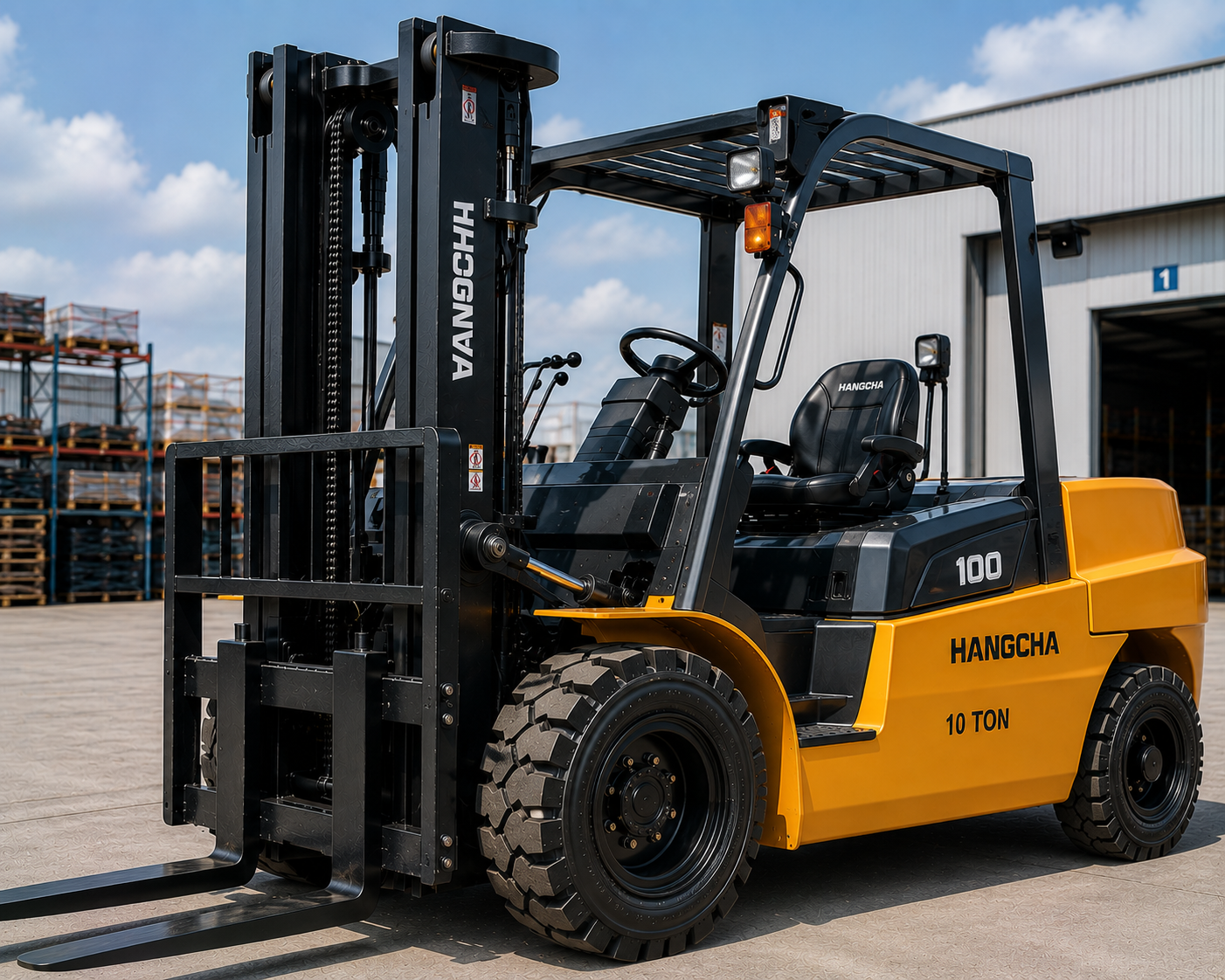 10 Ton Forklift Rental Dubai