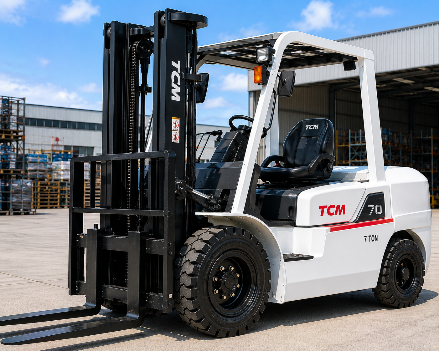 7 Ton Forklift Rental Dubai